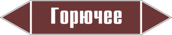 Маркировка трубопровода "горючее" (пленка, 507х105 мм) - Маркировка трубопроводов - Маркировки трубопроводов "ЖИДКОСТЬ" - ohrana.inoy.org